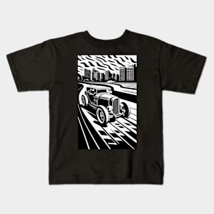 surreal car poster Kids T-Shirt